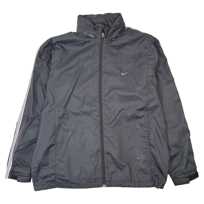Vintage Nike Windbreaker Track Jacket Black | Vitnage Clothing Store Canada
