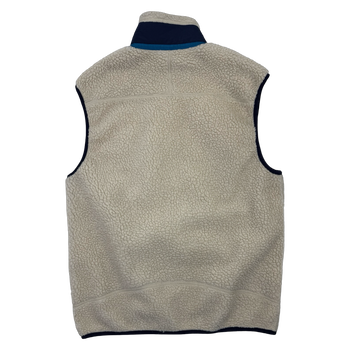 Patagonia Deep Pile Fleece Vest Beige