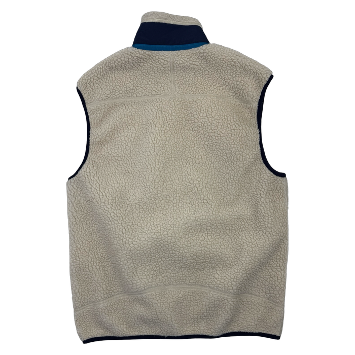 Patagonia Deep Pile Fleece Vest Beige | Vitnage Clothing Store Canada