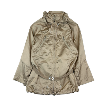 Women’s Louis Vuitton Light Full Zip Coat Beige