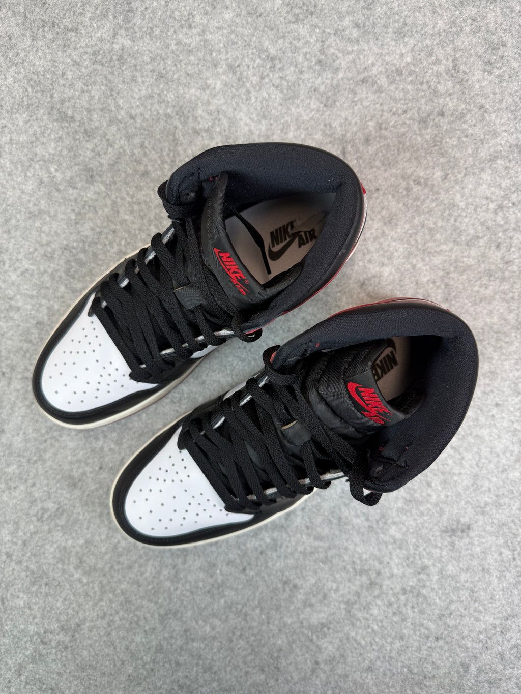 Air Jordan 1 Retro High OG Black Toe Reimagined (USED)