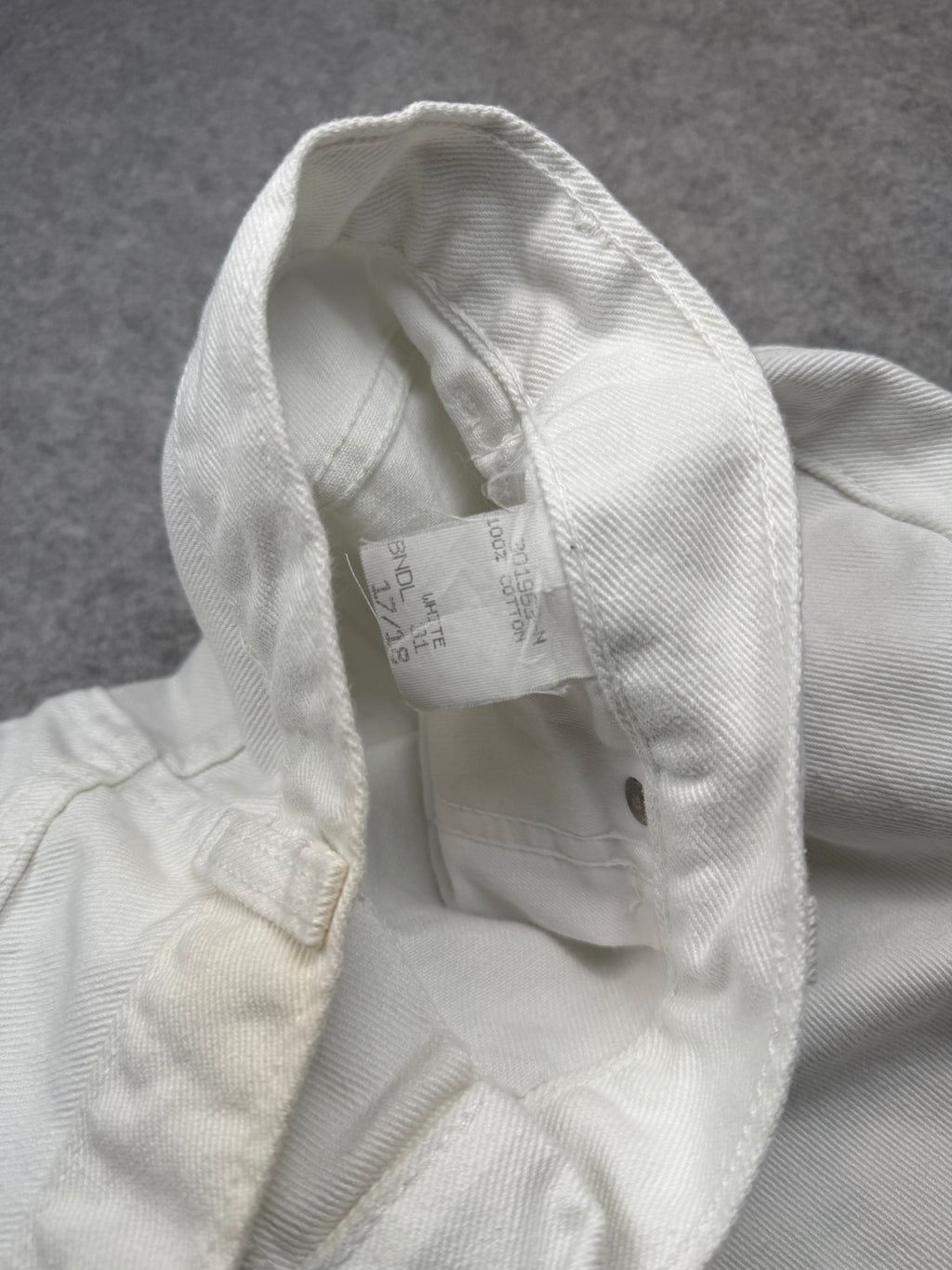 Vintage Boss Juniors Shorts White
