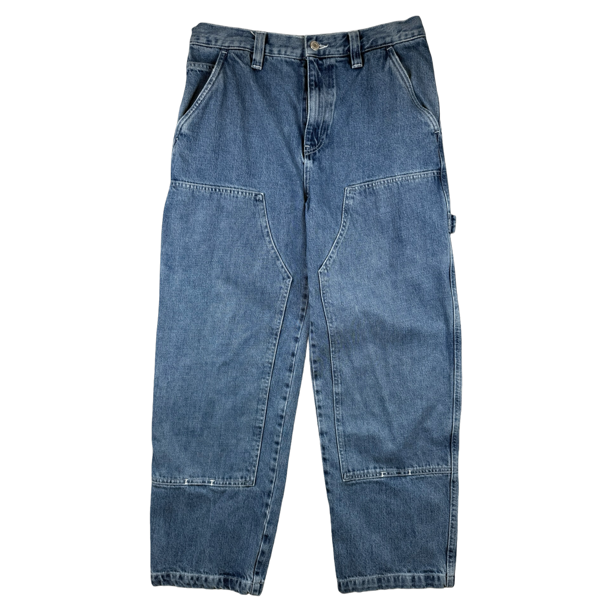 Stussy Double Knee Work Pants Denim (USED)