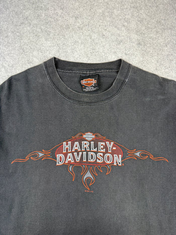 Vintage Harley Davidson Golden Gate Bridge Tee Black