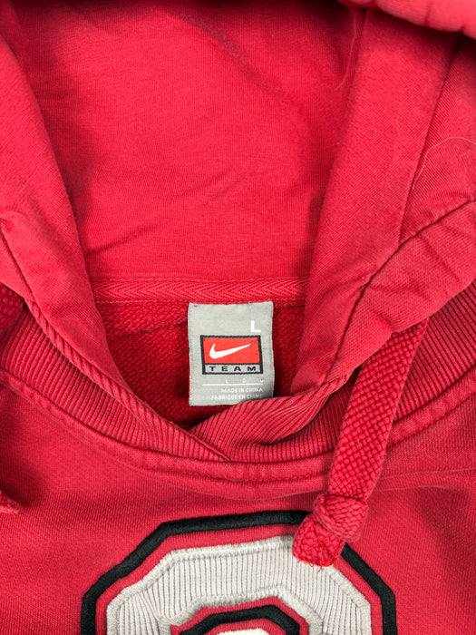 Vintage Nike Ohio State Hoodie Red | Vitnage Clothing Store Canada