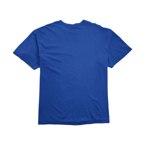 Vintage 90s Nike Side Swoosh Tee Blue | Vintage Clothing Store Canada