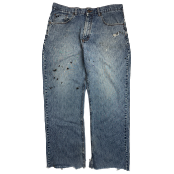 Blind Distressed Paint Splatter Denim Pants