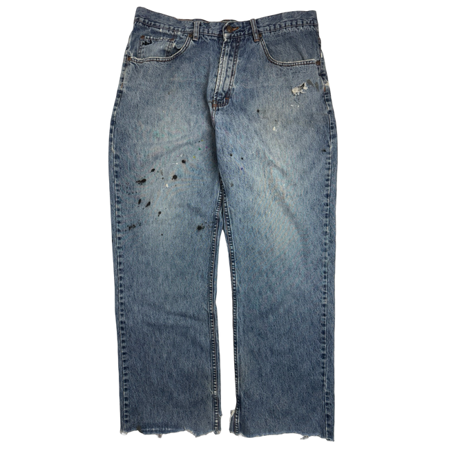 Blind Distressed Paint Splatter Denim Pants