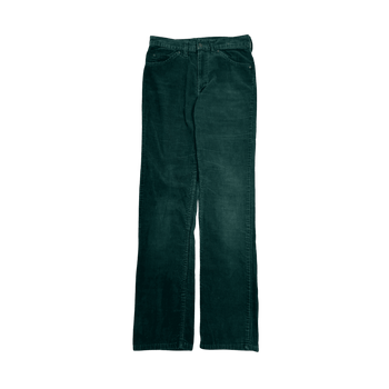 (28) Vintage Marks Corduroy Pants Emerald Green
