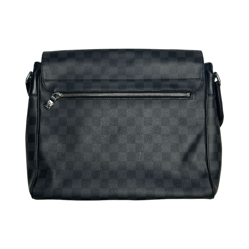 Louis Vuitton Damier Graphite District NM Messenger Black/Blue