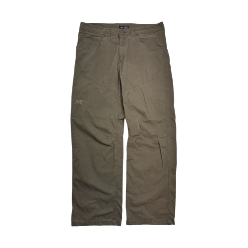 (34) Arc'teryx Track Pants Brown | Vintage Clothing Store Canada