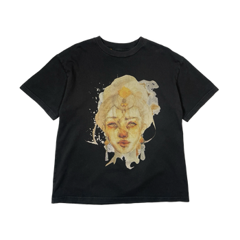 Gallery Dept. "Alone In Silence" Portrait Tee Black (USED)