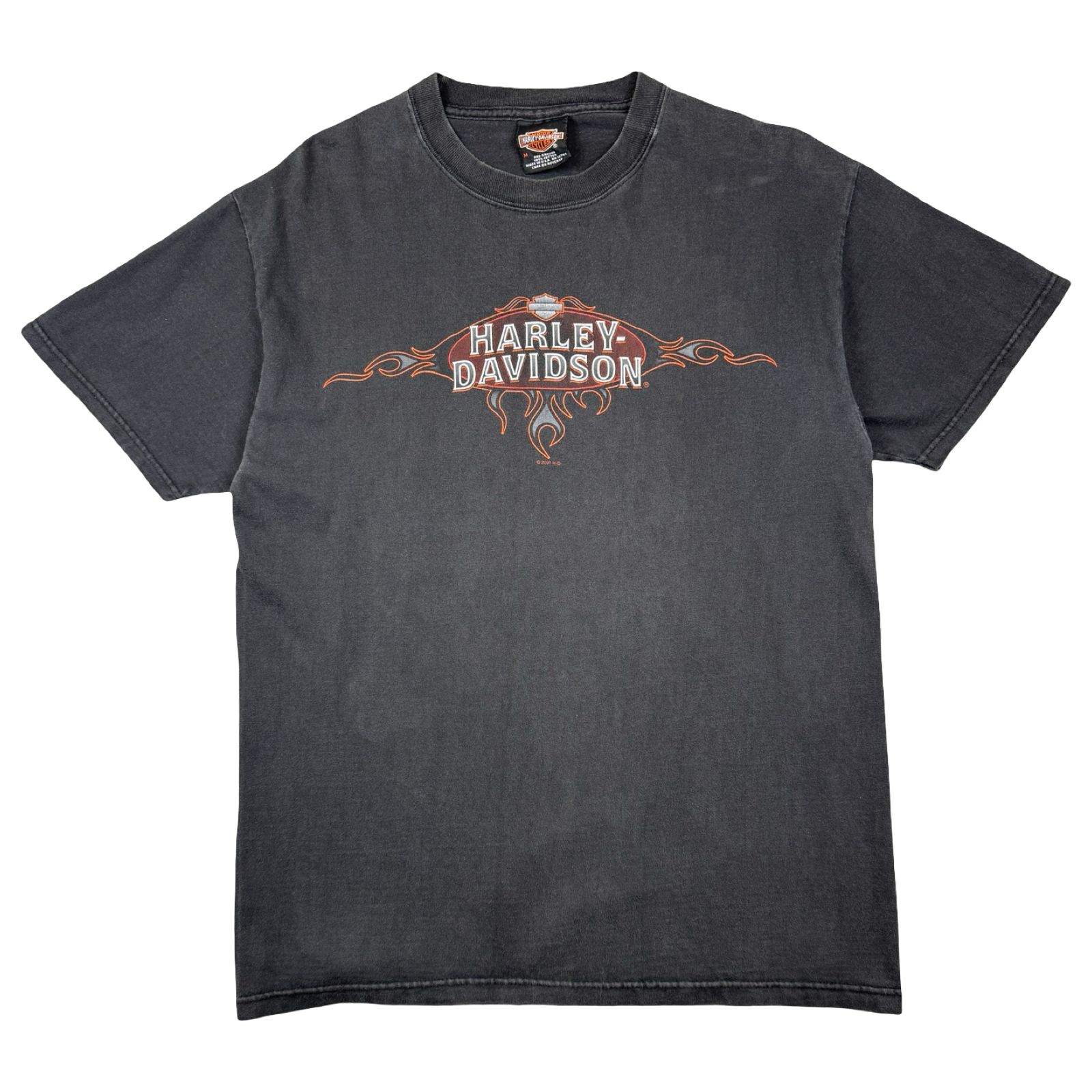 Vintage Harley Davidson Golden Gate Bridge Tee Black