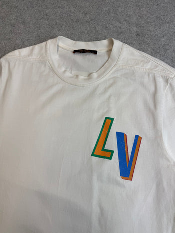 Louis Vuitton x NBA Tee White (USED)