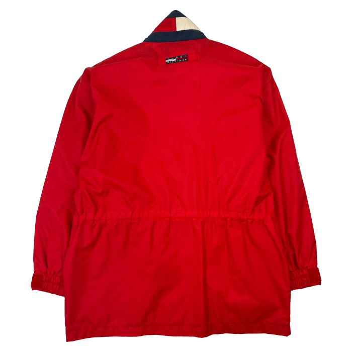 Vintage Tommy Hilfiger Windbreaker Light Jacket Red | Vitnage Clothing Store Canada