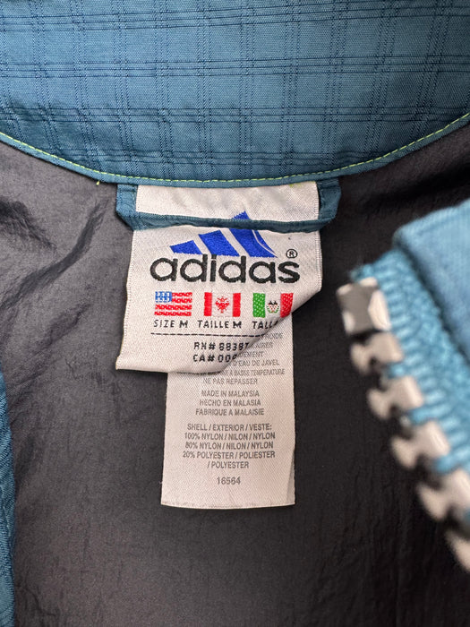 Vintage 90s Adidas Windbreaker Zip-Up Jacket | Vitnage Clothing Store Canada