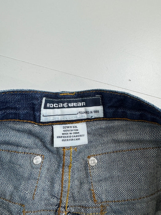 Vintage Y2k Rocawear Denim Pants | Vitnage Clothing Store Canada