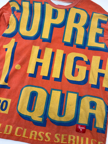 Supreme World Class L/S Tee Orange (USED)