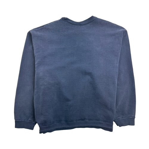 (M) Vintage Blank Sweatshirt Navy | Vintage Clothing Store Canada