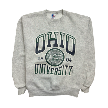 (M) Vintage Ohio University Sweatshirt Light Grey