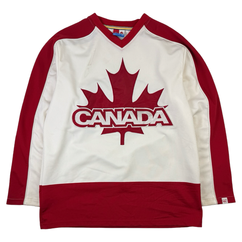 Vintage 2006 Canada Hockey Olympic Team Hudson's Bay Jersey | Vintage Clothing Store Canada