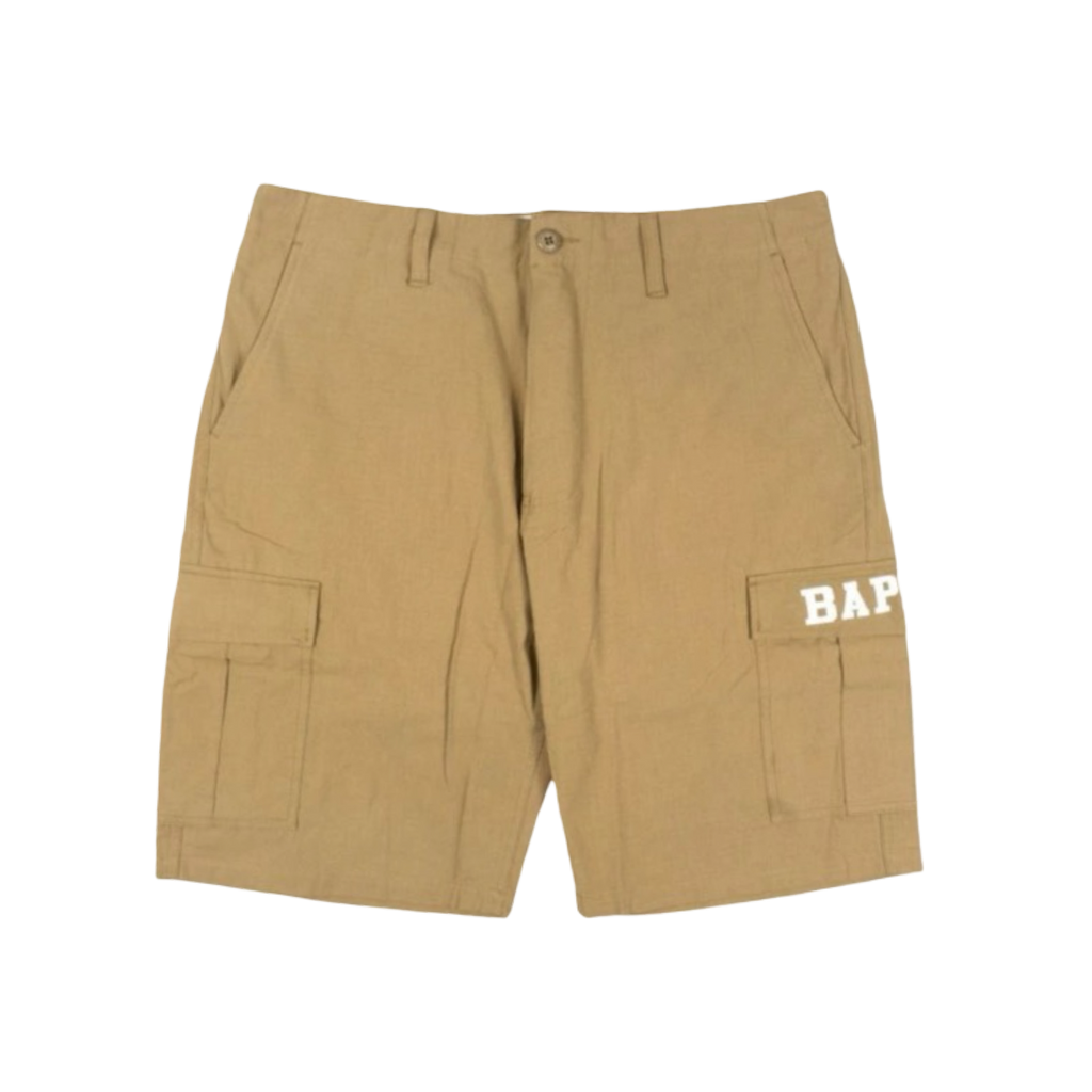 BAPE Go Skate Summer Work Shorts Khaki