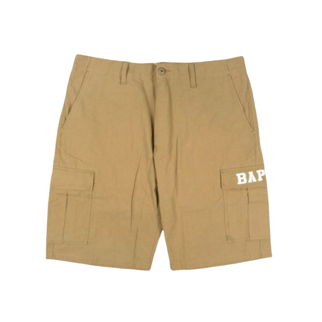 BAPE Go Skate Summer Work Shorts Khaki