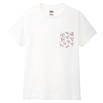 KAWS x Uniqlo BFF Pocket Tee White