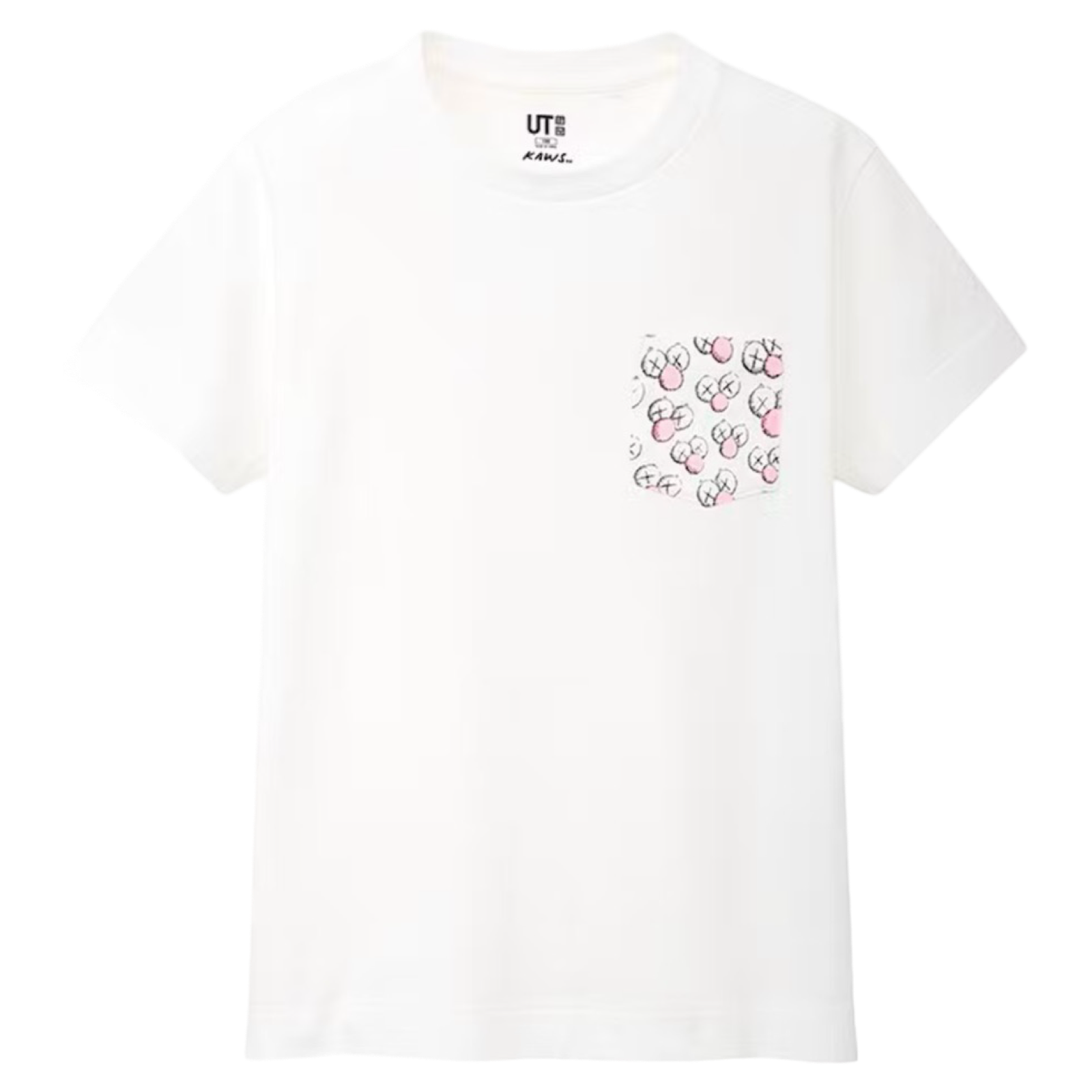 KAWS x Uniqlo BFF Pocket Tee White