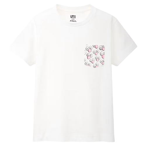 KAWS x Uniqlo BFF Pocket Tee White | Vintage Clothing Store Canada