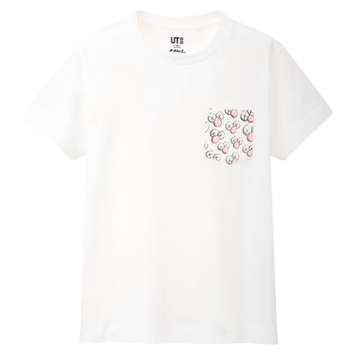 KAWS x Uniqlo BFF Pocket Tee White | Vitnage Clothing Store Canada