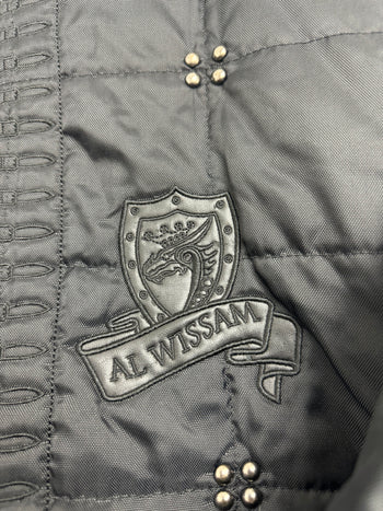 (XXL) Vintage Al Wissam ZIp-Up Jacket Black