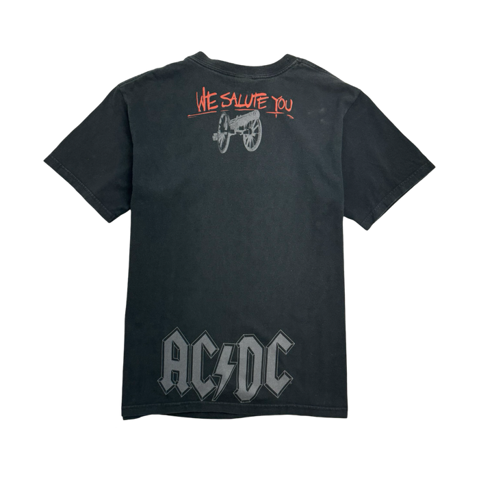 (S) Vintage '04 AC/DC Band Tee Black | Vitnage Clothing Store Canada