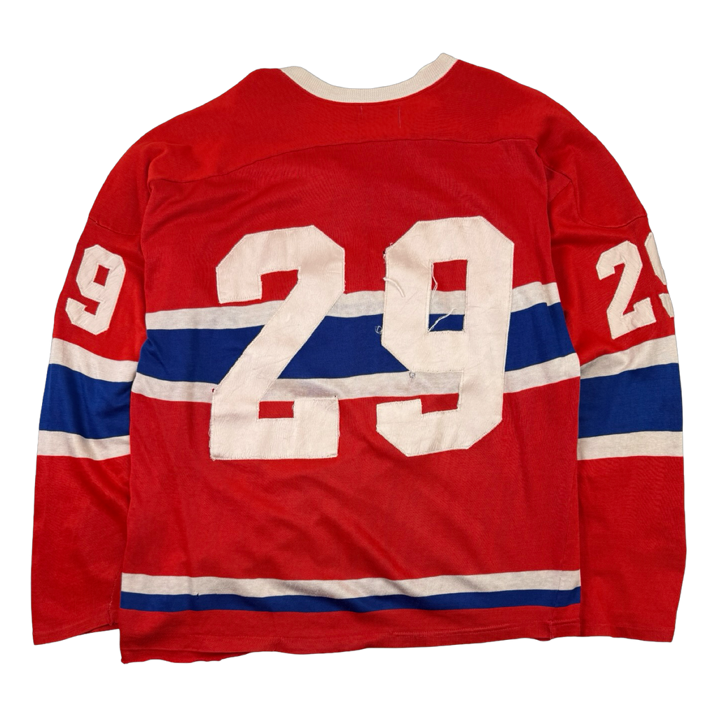 Vintage Distressed Montreal Canadiens Hockey Jersey