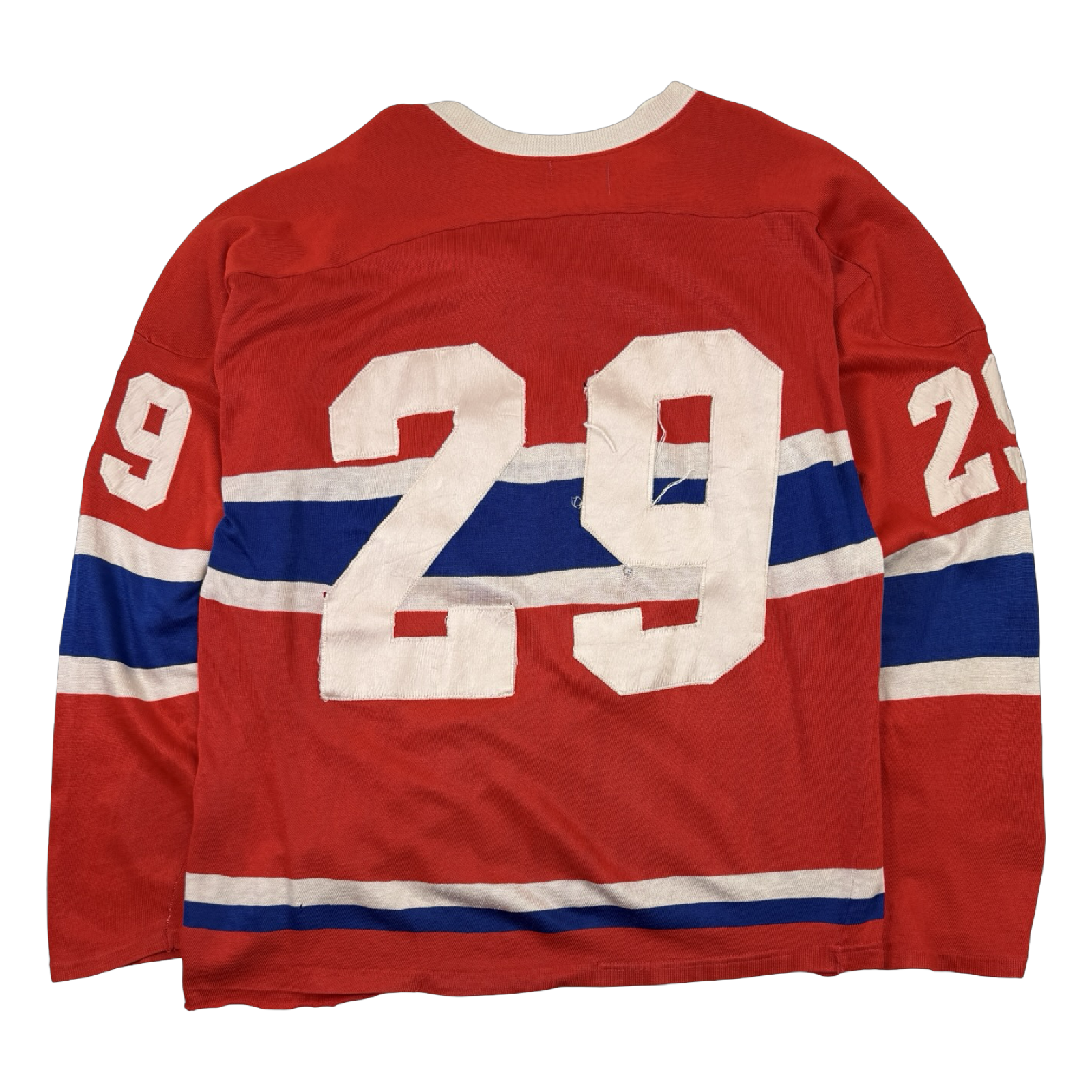 Vintage Distressed Montreal Canadiens Hockey Jersey