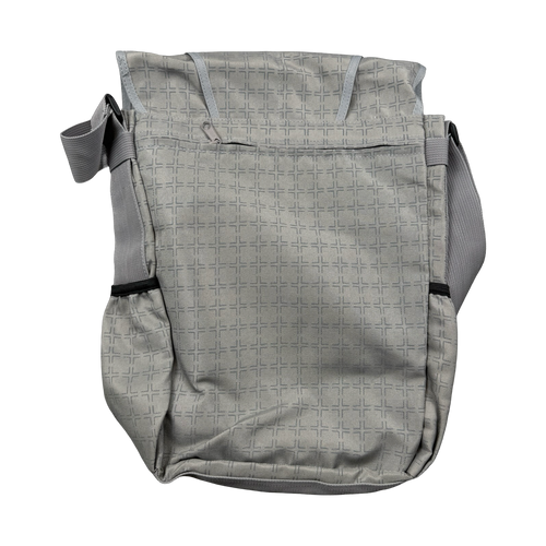 Vintage Stussy Boston Grid Messenger Bag Grey | Vintage Clothing Store Canada
