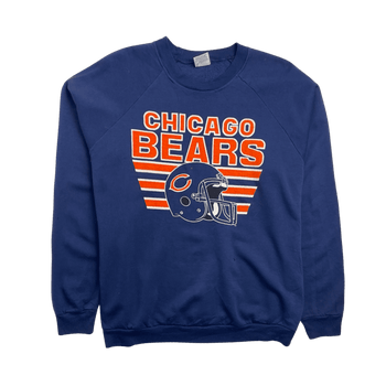 (S) Vintage NFL Chicago Bears Sweatshirt Navy