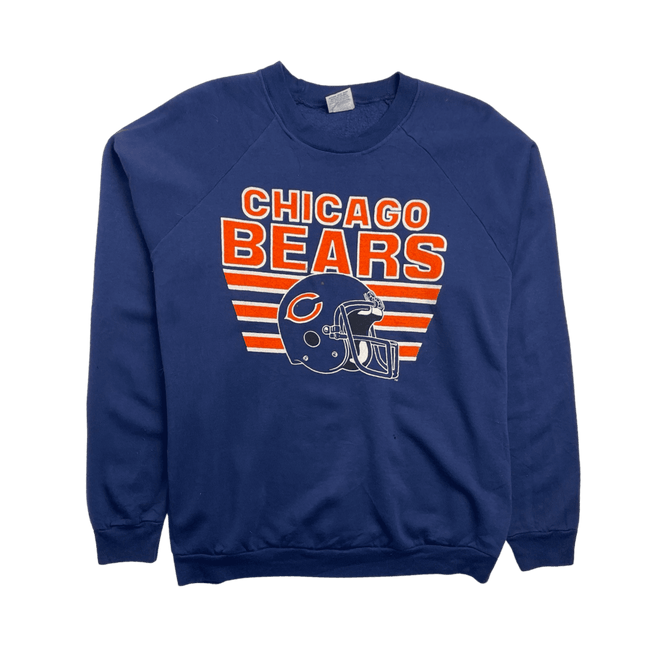 (S) Vintage NFL Chicago Bears Sweatshirt Navy