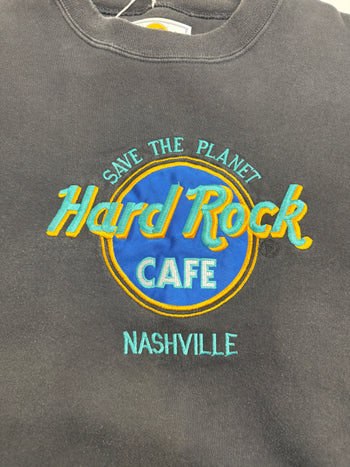 Vintage Hard Rock Cafe Nashvile Sweatshirt Black