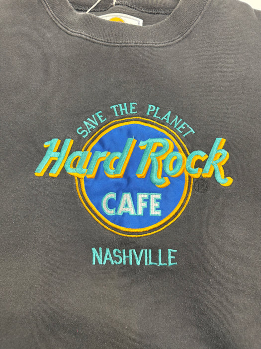 Vintage Hard Rock Cafe Nashvile Sweatshirt Black | Vitnage Clothing Store Canada