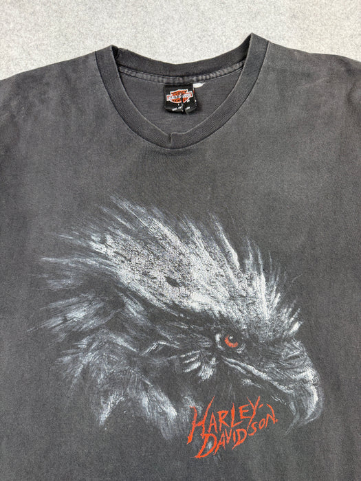 Vintage Harley Davidson Lynchburg Eagle Tee Black | Vitnage Clothing Store Canada