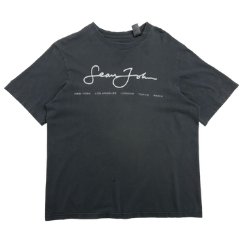 Vintage Y2K Sean John Tee Black