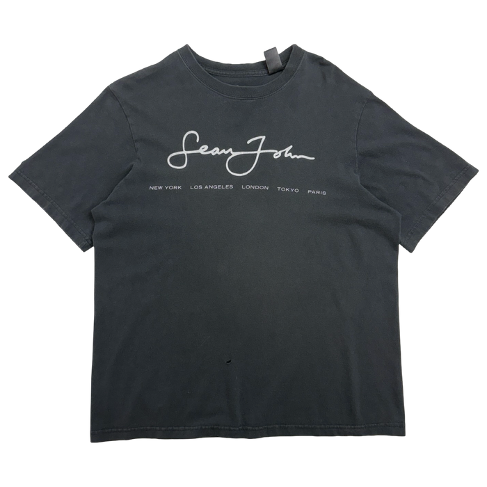 Vintage Y2K Sean John Tee Black | Vitnage Clothing Store Canada