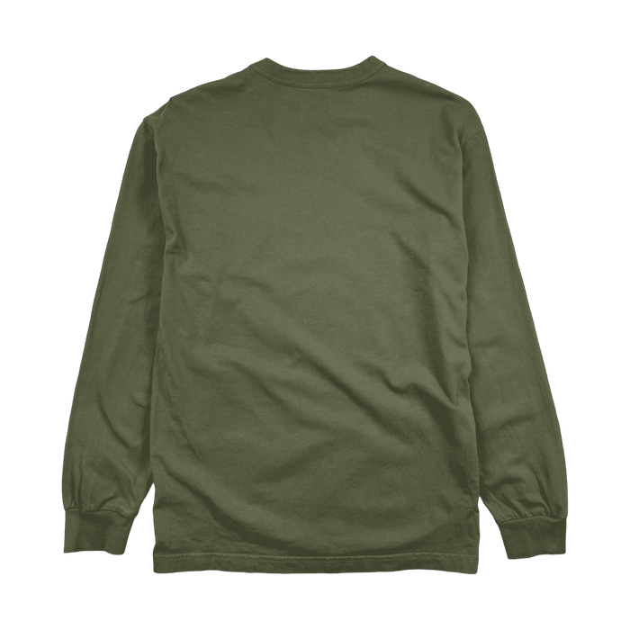 Palace Sofar L/S Tee Olive Green (USED) | Vitnage Clothing Store Canada