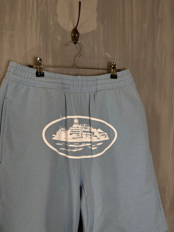 Corteiz Alcatraz Shorts Baby Blue