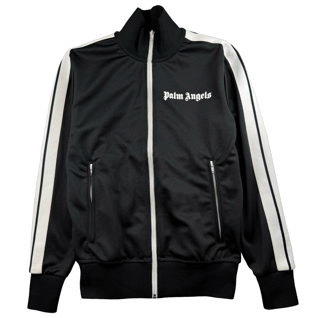 Palm Angels Classic Track Jacket Black/White (USED)