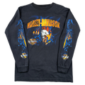 Vintage Harley Davidson Ripped Eagle L/S Tee Black
