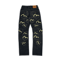 Evisu No. 3 Seagull Multi Pocket Denim Pants