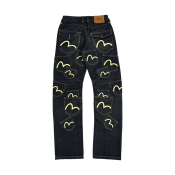 Evisu No. 3 Seagull Multi Pocket Denim Pants