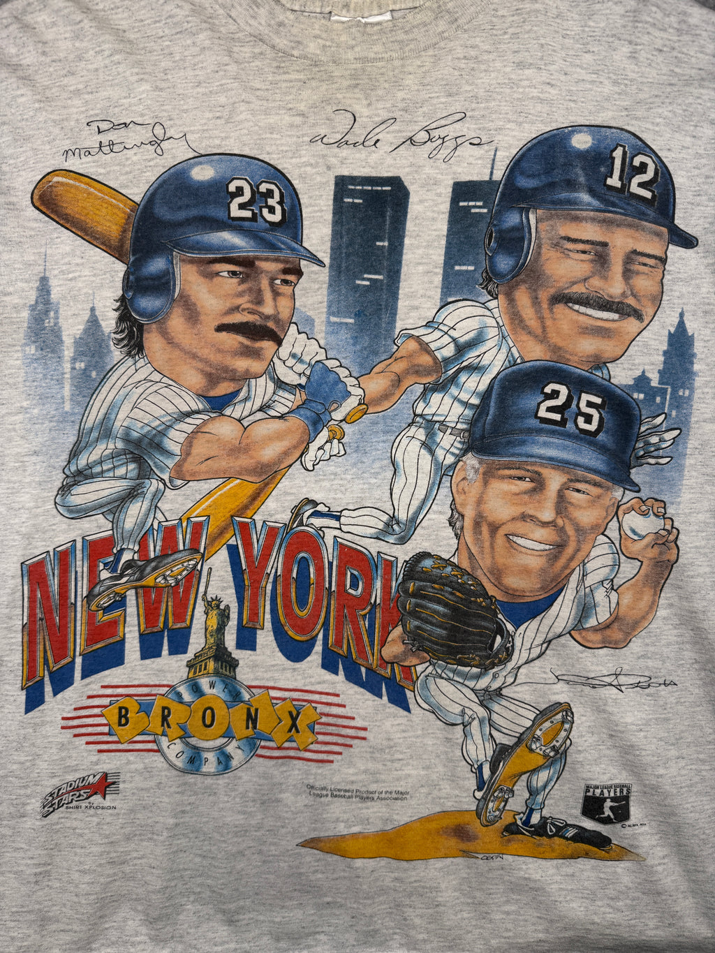 Vintage New York Yankees Bronx Tee Grey